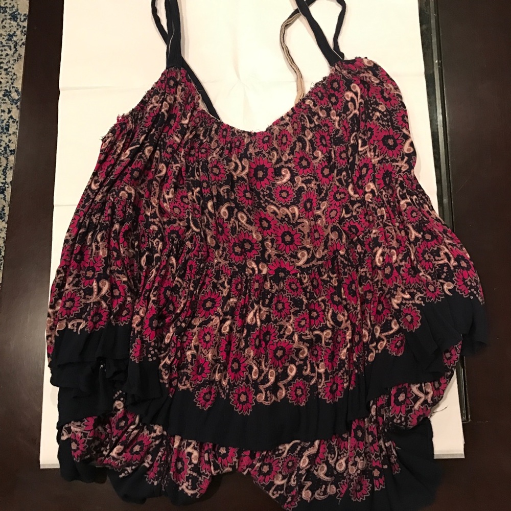 Free People Floral Top